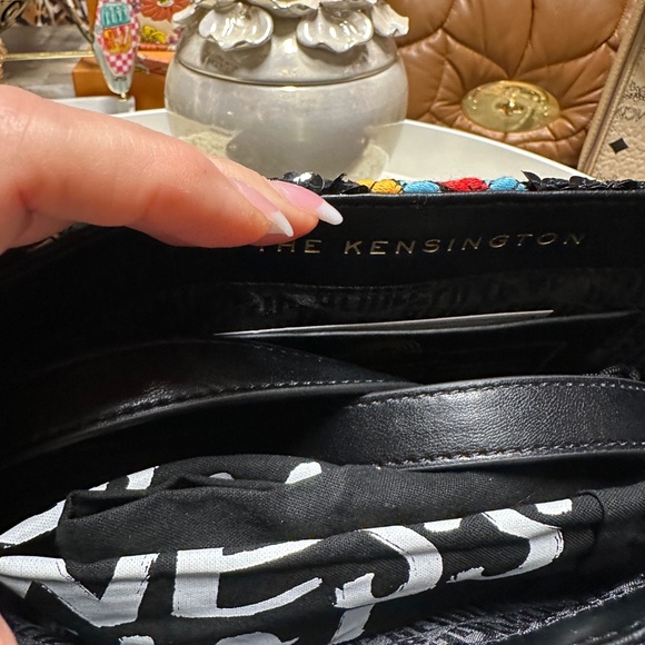 NWOT Kurt Geiger Kensington sequin shoulder crossbody handbag GORGEOUS! - Picture 8 of 11